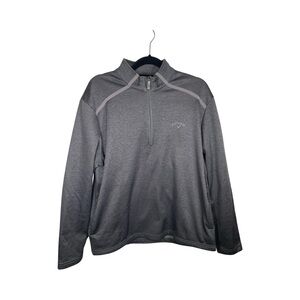 Callaway Men's Gray Quarter-Zip large Jacket